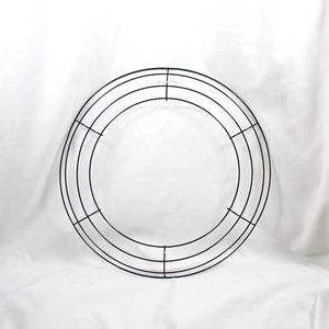 Wire Wreath Frame Crafts DIY 14 Inch Green  Floral Wreath